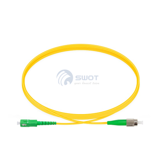 Latiguillo y coletas SC APC-FC APC OS2 2_0 m